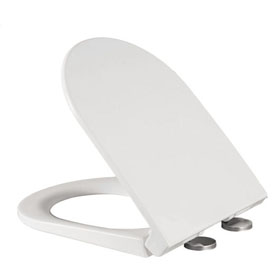 Quick Release Slow Close PP Flat Toilet Seat