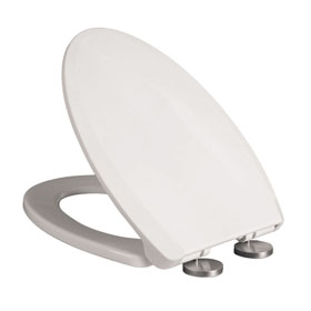 V Shape Slow Close PP Elongated Toilet Lid Cover