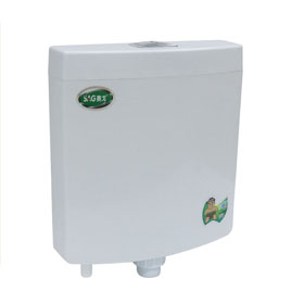 Square Design Economic Big Size Plastic Toilet Tank